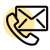 Phone and envelope icon