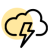 Storm cloud icon